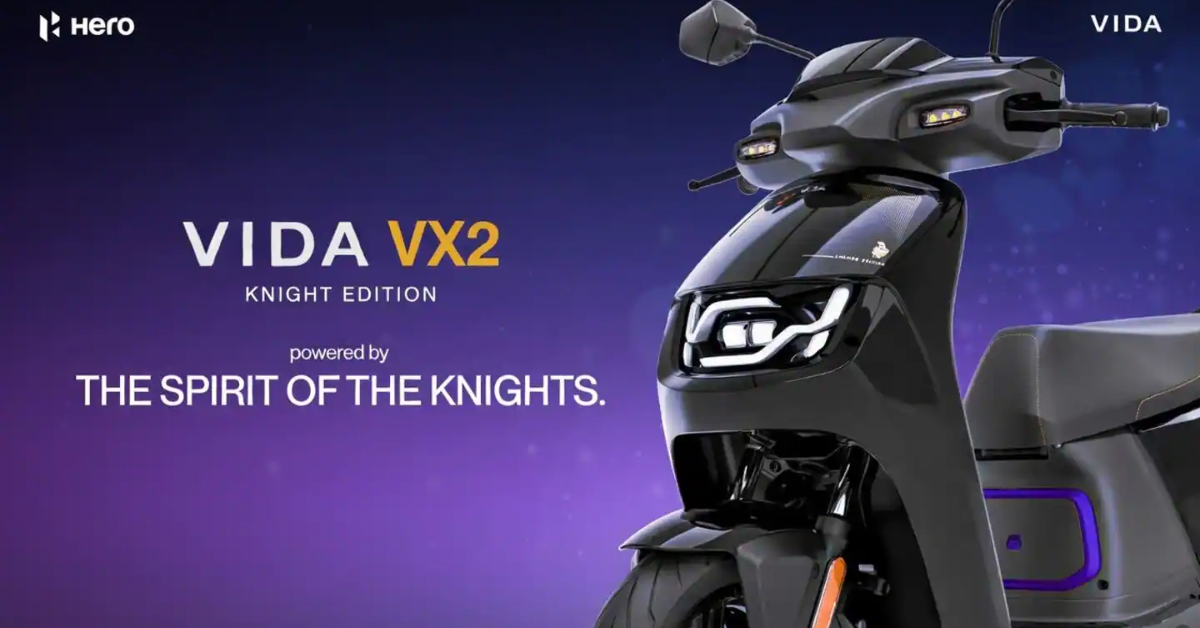Hero Vida VX2 Plus KKR Limited Edition Launched