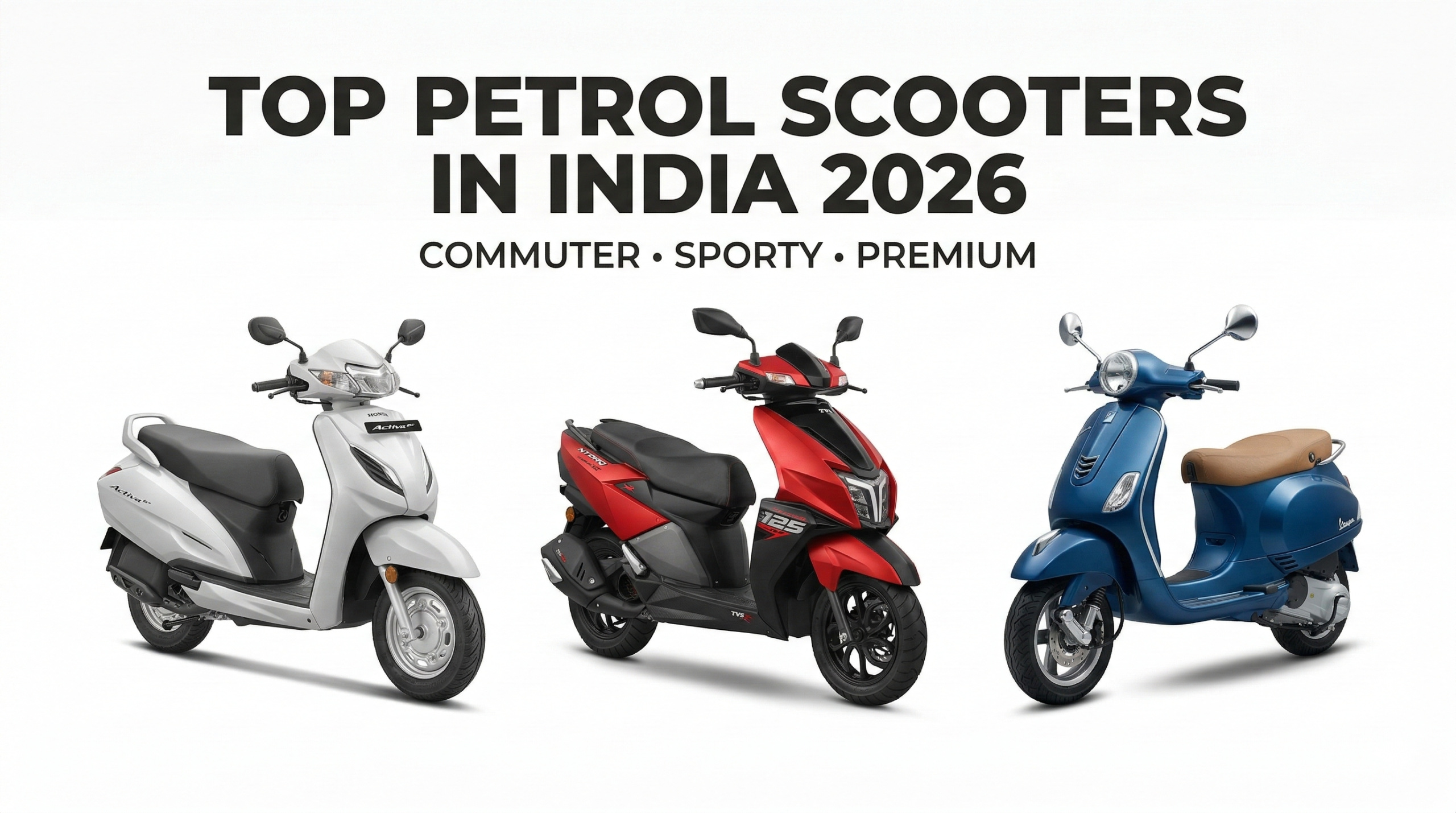Top Petrol Scooters in India
