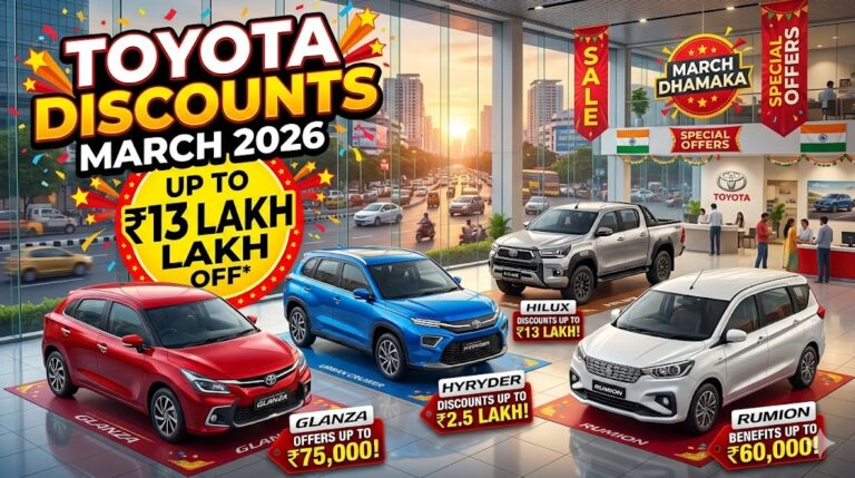 Toyota Discounts & Offers – March 2026
