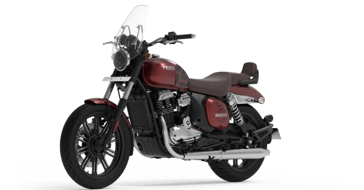 Yezdi Roadster Red Wolf