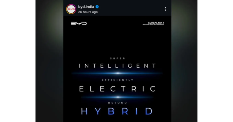 BYD Teases Hybrid Plans for India -Sealion 6 PHEV Could Lead the Charge