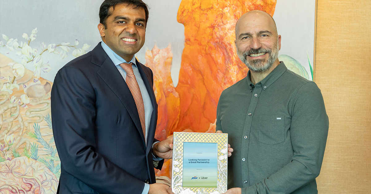 JSW Group & Uber Team Up to Accelerate EV Adoption in India